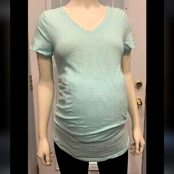 Isabel maternity striped shirt - Picture 1 of 9
